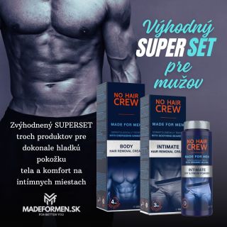 🔥 SUPERSET pre mužov – Všetko, čo tvoje telo potrebuje toto leto. Pánsky super set obsahuje všetko, čo potrebuješ pre...